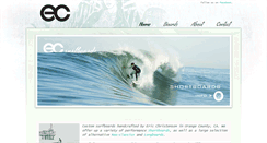 Desktop Screenshot of ecsurfboards.com