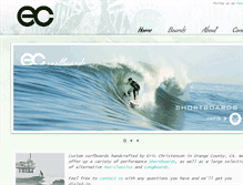 Tablet Screenshot of ecsurfboards.com